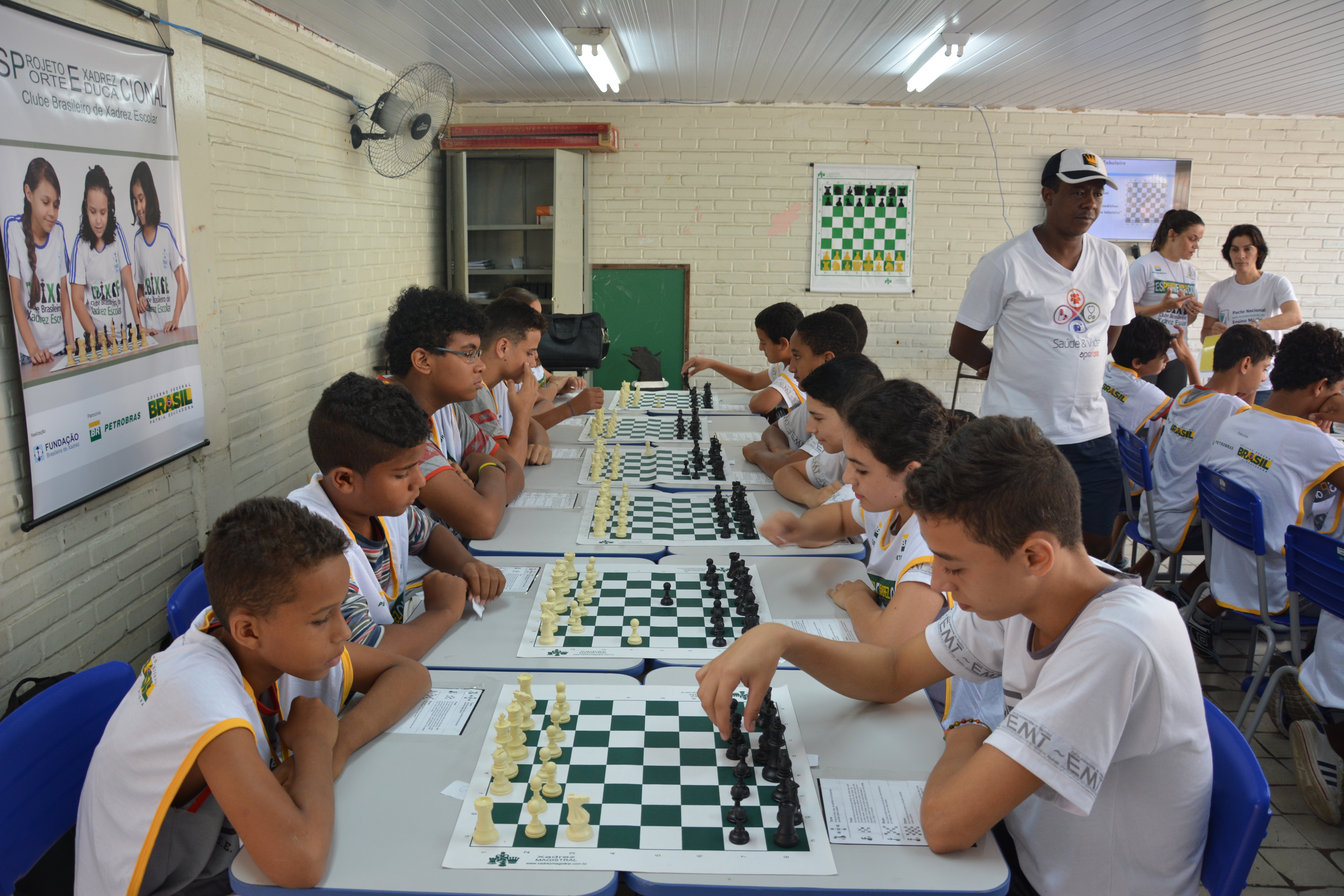 Clube de xadrez da Unidade Maracanã retoma as atividades na
